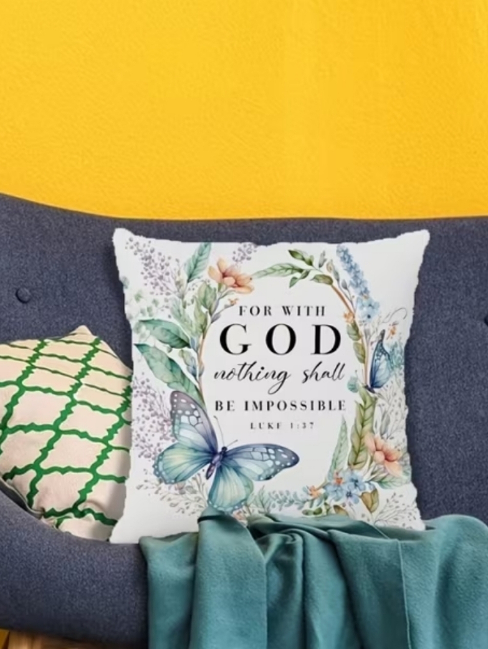 Inspirational Accent Pillow